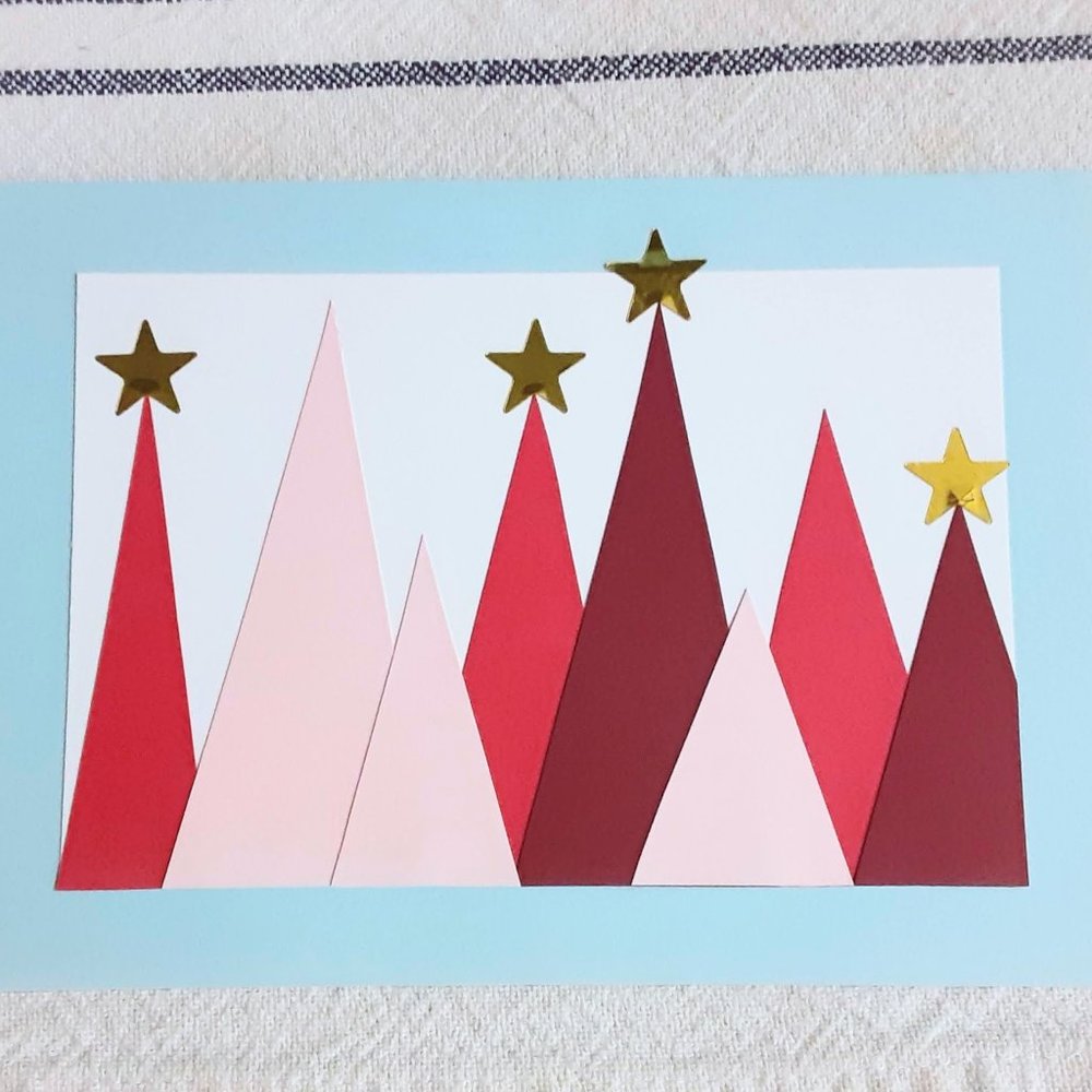 Handmade Winter Holiday/ Christmas Card